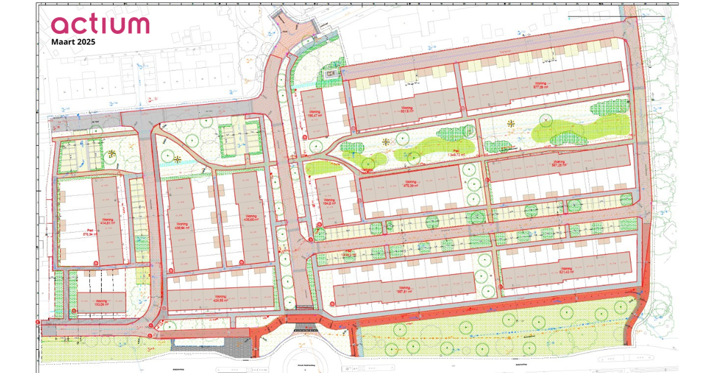 Plattegrond Schildersbuurt fase 1